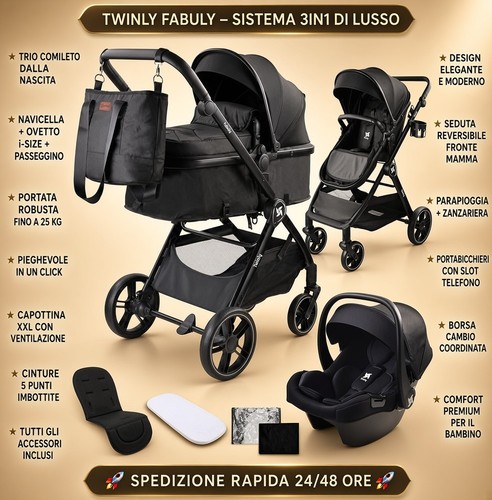 Twinly trio 3in1 luxury - twinly,